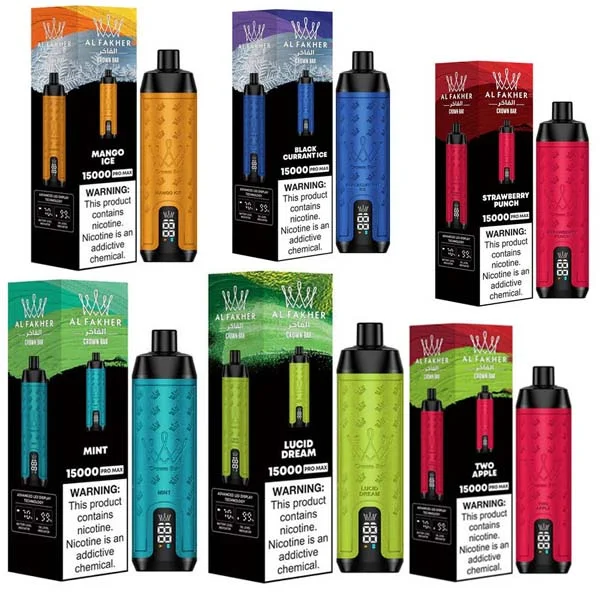 AL FAKHER Best Crown Bar Pro Max DTL 15000 Puffs