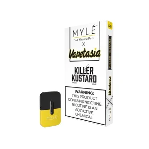 MYLE PODS – VAPETASIA KILLER KUSTARD
