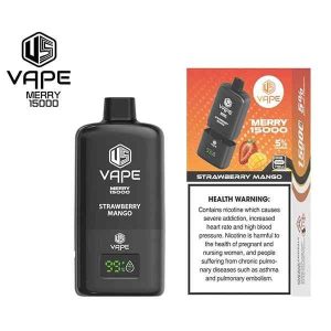 US VAPE MERRY 15000 PUFFS NEW FEATURE