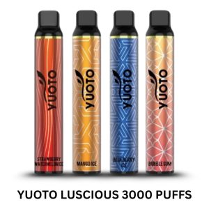 YUOTO LUSCIOUS IN DUBAI DISPOSABLE VAPE (3000 PUFFS)