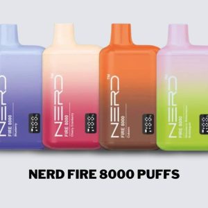 NERD FIRE 8000 PUFFS DISPOSABLE VAPE