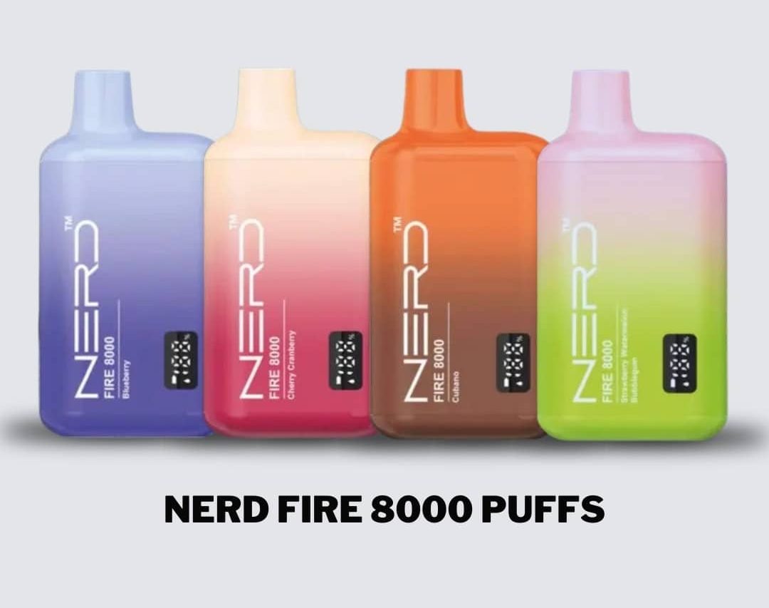 NERD FIRE 8000 PUFFS DISPOSABLE VAPE