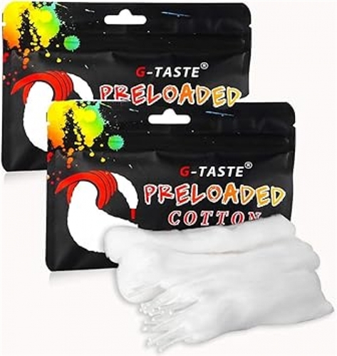 G Taste Preloaded Cotton organic vape cotton wick