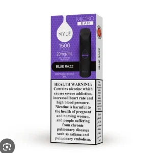 Myle Micro Bar 1500 puffs 2% (20mg) Disposable in dubai