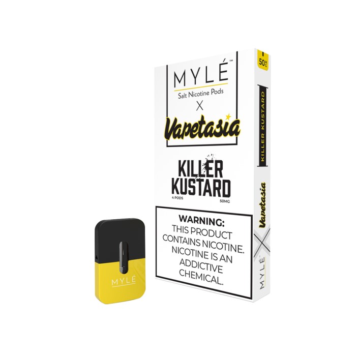 MYLE Pods Vapetasia Killer Kustard Dubai UAE