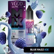 VGOD Iced Blue Razz Salt Nic - 30ml