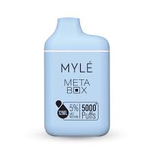 Myle Meta Box 2% & 5% nicotine 5000 Puffs rechargeable Disposable Vape in Dubai