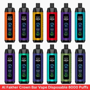 Al Fakher Crown Bar 8000 Puffs Disposable Vape Dubai