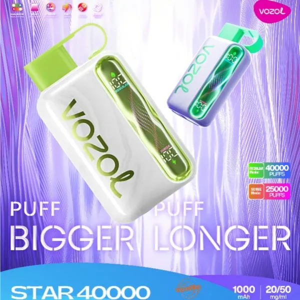 Vozol Star 40000 Puffs Disposable Vape In UAE