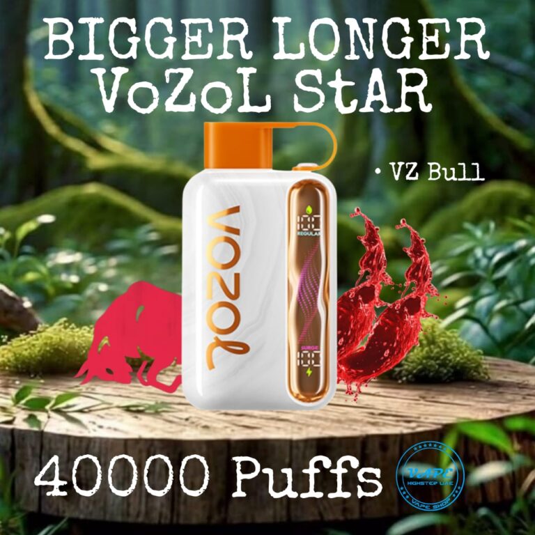 Vozol Star 40000 Puffs 5% Disposable Vape in Dubai UAE