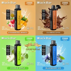 Black Bar 25000 Puffs disposable vape UAE