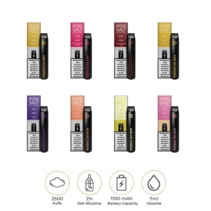 Pod Salt Go 20mg/ml-2500 puffs Disposable Pod