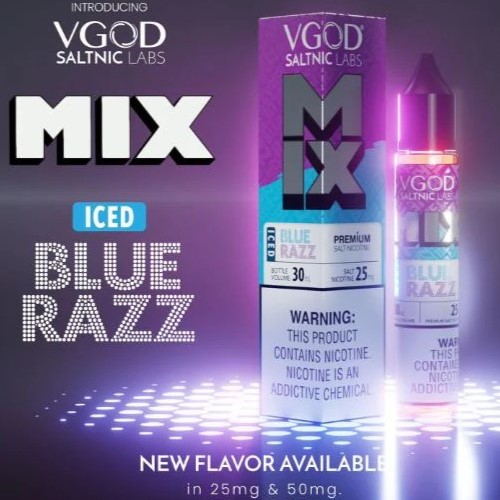 VGOD ICE BLUE RAZZ SALTNIC
