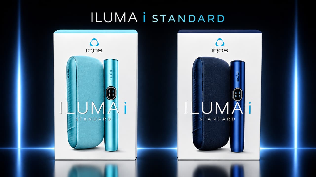IQOS ILUMA i STANDARD heated tobacco device in Dubai