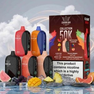 Al Fakher Crown Bar Cloud Box 50K vape device Dubai