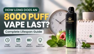 How long does an 8000 puff vape last complete lifespan guide